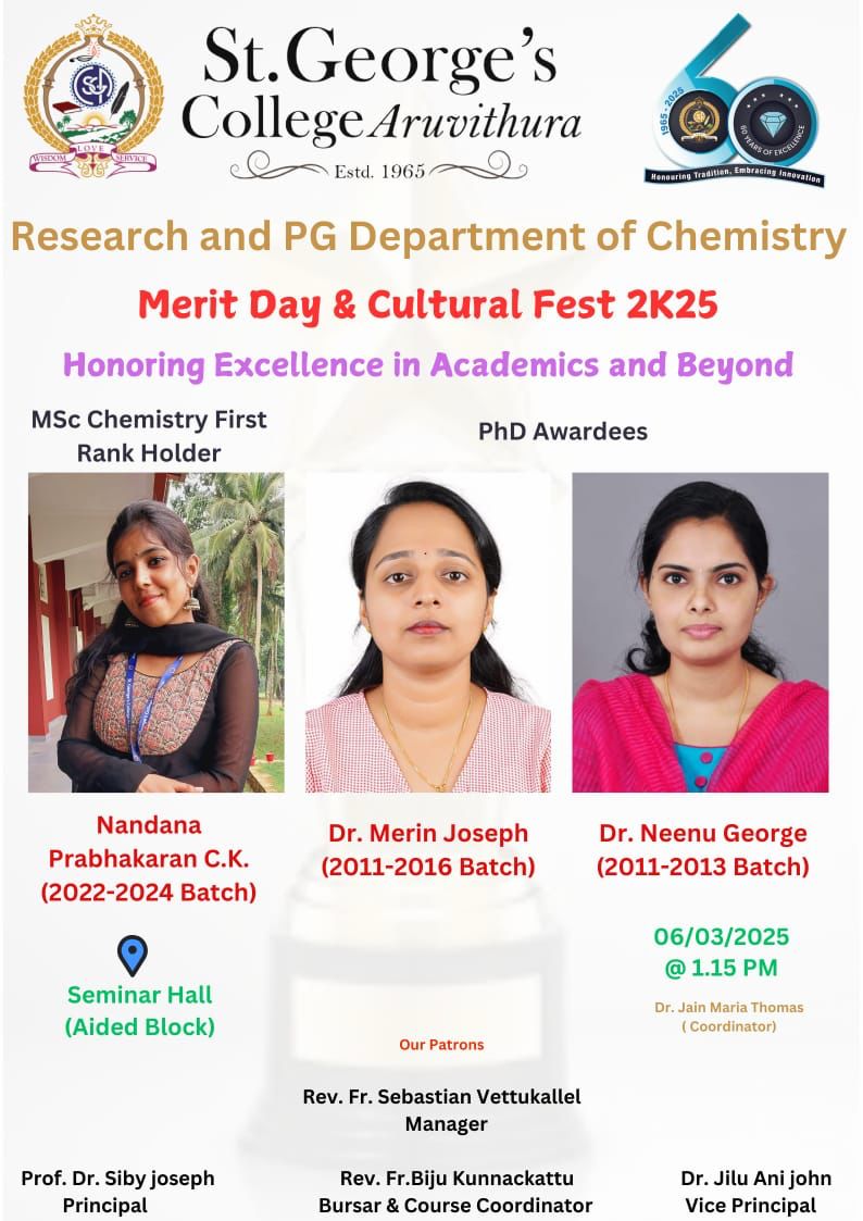 Merit Day : Dept. of Chemistry